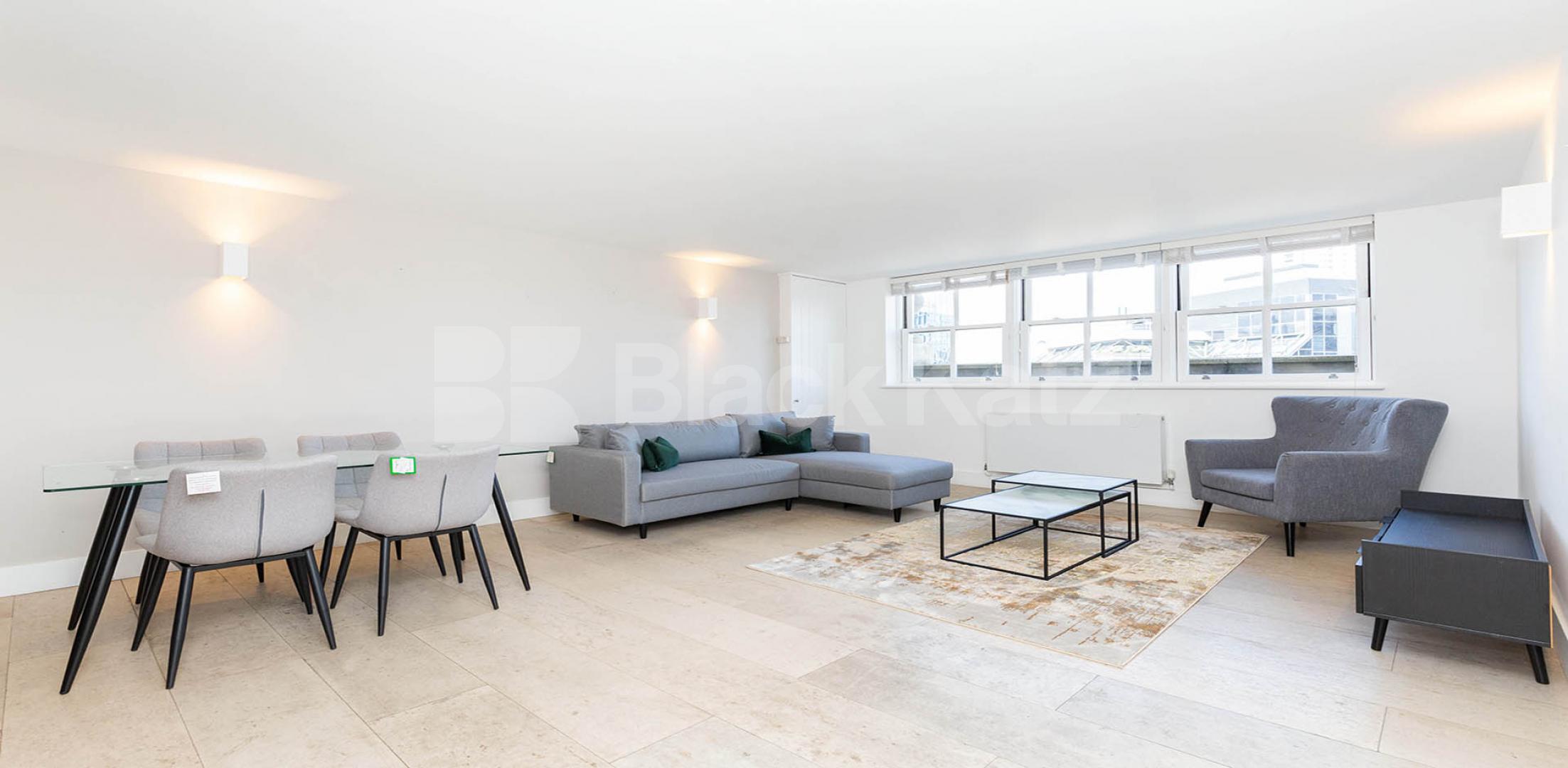 			2 Bedroom, 1 bath, 1 reception Apartment			 TABERNACLE STREET EC2A, OLD STREET - SHOREDITCH - LIVERPOOL STREET